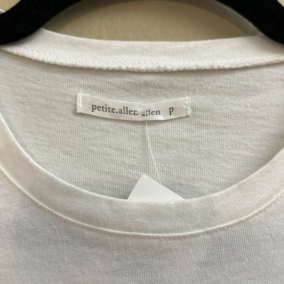 Allen. Allen America Sequins Tee size petite small - Picture 3 of 4